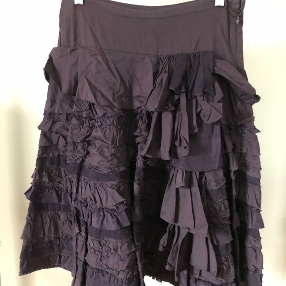 (1) Lucky Brand Summer Wedge. Size 7.5 M. Color: Gun Metal - Picture 6 of 8